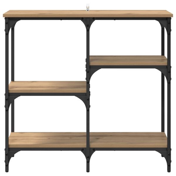 vidaXL Aparador Carvalho Artesanal 80 x 29 x 75 cm Madeira processada