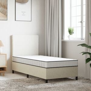 vidaXL Colch&atilde;o de espuma p/ crian&ccedil;a m&eacute;dio suave 80x160 cm