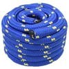 vidaXL Corda de Barco 5 m 4 Azul PP