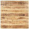 vidaXL Tampo de mesa madeira de mangueira maci&ccedil;a 15-16 mm 80x80 cm