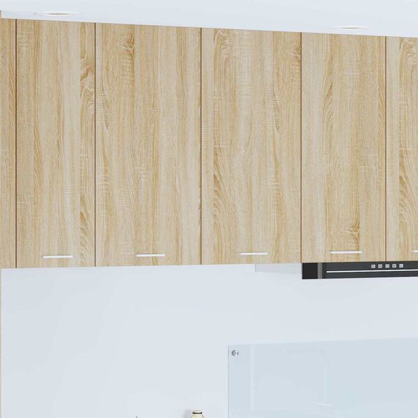 vidaXL Arm&aacute;rio suspenso com porta Carvalho Sonoma 80 x 31 x 80 cm