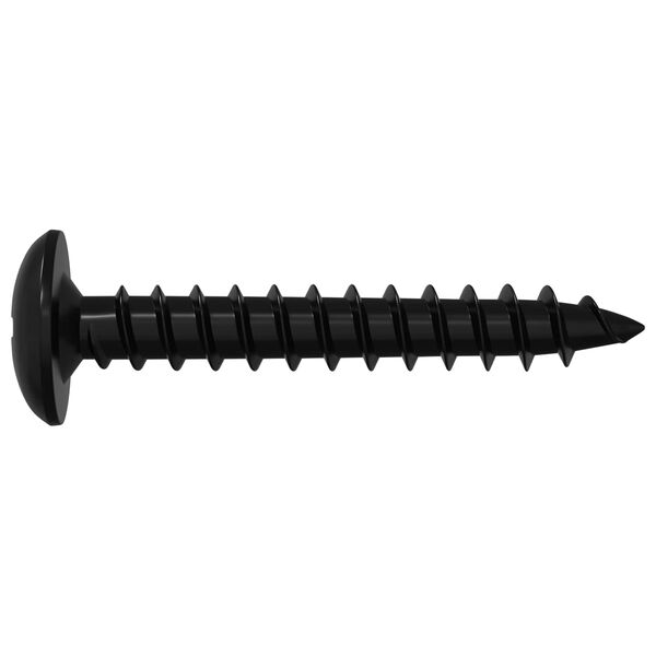 vidaXL Prego Autoperfurante 9000 pcs Preto A&ccedil;o