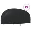 vidaXL Capas para motociclo 2 pcs 230x95x125 cm tecido oxford 210D