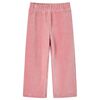 Cal&ccedil;as para crian&ccedil;as bombazina rosa-claro 128