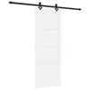 vidaXL Porta Deslizante ORKDAL Branco 78 x 202 cm
