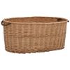 vidaXL Cesto para lenha com pegas 78x54x34 cm salgueiro natural