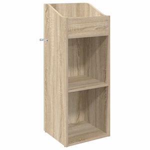 vidaXL Arm&aacute;rio para discos de vinil Carvalho Sonoma 36 x 36 x 95,5 cm