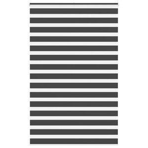 vidaXL Cortina de zebra 150x230 cm largura do tecido 145,9cm poli&eacute;ster