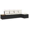 vidaXL Conjunto de Sof&aacute; de Jardim 6 unid. 5-N&uacute;mero de lugares