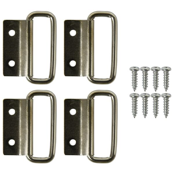 ProPlus Rede de bagagem dupla el&aacute;stica 80x60 cm