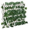 vidaXL&nbsp;Treli&ccedil;a de videira artificial extens&iacute;vel 190x60 cm verde