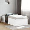 vidaXL Estrutura de cama 90x200 cm derivados de madeira branco