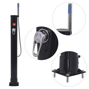 vidaXL Chuveiro solar 8 L PVC a&ccedil;o
