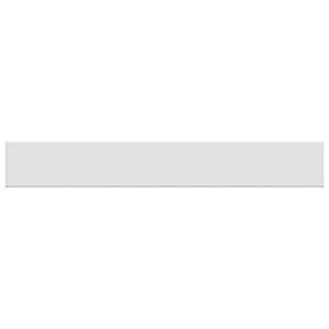 vidaXL Soleira de Janela Branco 120 x 20 x 4,5 cm PVC