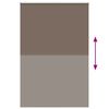 vidaXL Persiana de enrolar 150x230 cm largura tecido 146,6cm poli&eacute;ster