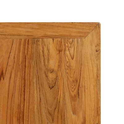 vidaXL Mesa de bar em madeira de teca recuperada maciça 60x60x107 cm