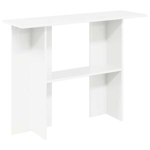 vidaXL Aparador Branco 100 x 30 x 75 cm Derivados de Madeira