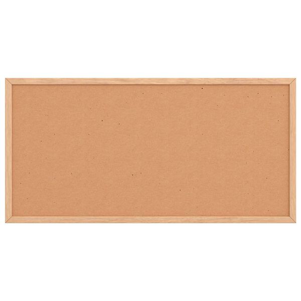 vidaXL Quadro de corti&ccedil;a com estrutura em madeira de pinho maci&ccedil;o 60x30 cm