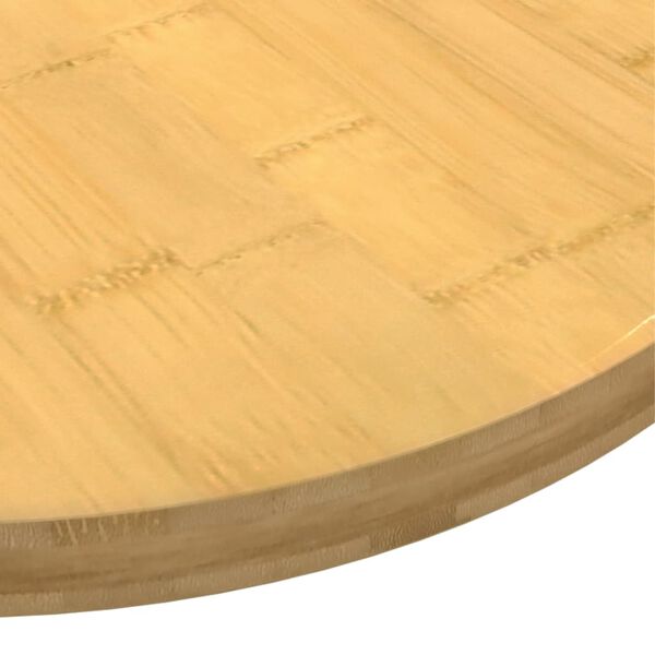 vidaXL Tampo de mesa &Oslash;40x2,5 cm bambu