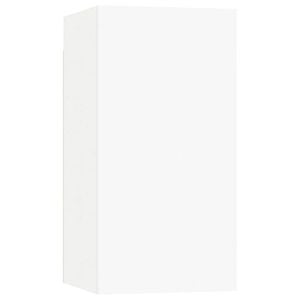 vidaXL M&oacute;vel de TV 30,5x30x60 cm derivados de madeira branco
