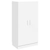 vidaXL Sapateira 7 prateleiras branco