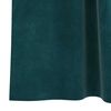vidaXL Cortinas opacas 2 pcs Verde Escuro 140 x 140 cm Veludo