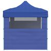 vidaXL Tenda de Festa Azul 291 x 580 x 315 cm Tecido Oxford