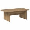 vidaXL Mesa de centro Carvalho Artesanal 93 x 53 x 33 cm