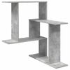 vidaXL Prateleira de Parede Cinzento Cimento 67 x 67 x 87 cm