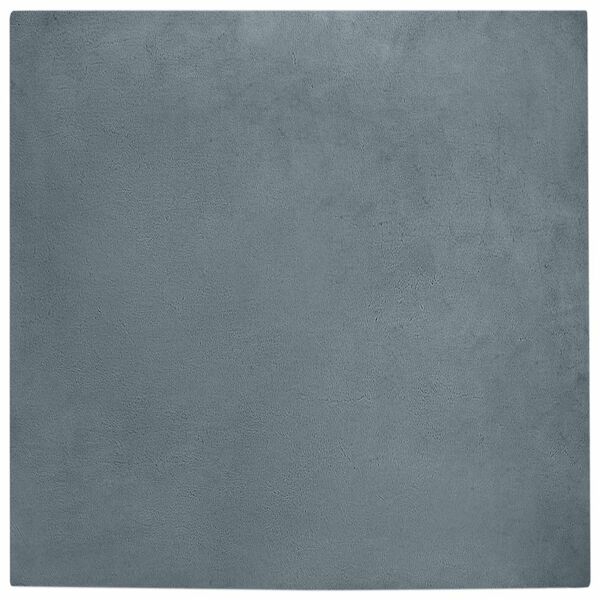 vidaXL Tapete de Pelo Sint&eacute;tico de Coelho Olite Antracite 200 x 200 cm