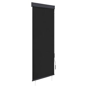 vidaXL Estore de rolo para exterior 60x250 cm antracite