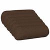 vidaXL Almofada de Lan&ccedil;ar 6 unid. HEERLEN Castanho &Oslash; 15 x 40 cm Tecido