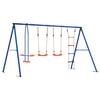 vidaXL Conjunto de Balan&ccedil;o para Exterior Multicolor 330 x 185 x 185 cm