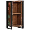 vidaXL Mesa de cabeceira 40x30x80 cm madeira recuperada maci&ccedil;a