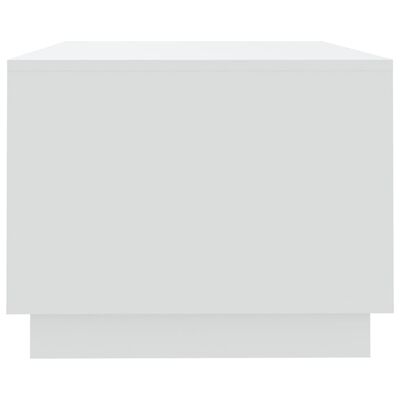 vidaXL Mesa de centro 102x55x43 cm aglomerado branco