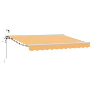 vidaXL Toldo Retr&aacute;til El&eacute;trico Areia 4,5 &times; 3 m