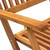 vidaXL 7 pcs conjunto dobr&aacute;vel de jantar p/ exterior ac&aacute;cia maci&ccedil;a