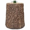 vidaXL Suporte para &aacute;rvore de Natal em forma de tronco &Oslash; 31,5 x 40 cm