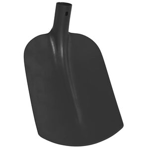 vidaXL Cabe&ccedil;a de P&aacute; Preto 34,5 x 24 cm A&ccedil;o revestido a p&oacute;