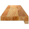 vidaXL Soleiras da janela 2 pcs 90x15x2 cm carvalho castanho-claro