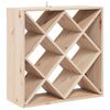 vidaXL Escorredor de Vinho 2 pcs Natural 62 x 25 x 62 cm