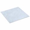vidaXL Pranchas de Piso Autoadesivo M&aacute;rmore Branco 30,5 x 30,5 cm