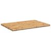 vidaXL Tapetes de casa de banho 2 pcs 70x50 cm bambu
