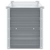 vidaXL Canteiro elevado de jardim a&ccedil;o galvanizado 100x40x45cm cinzento