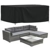 vidaXL Capas p/ mob&iacute;lia de jardim 2 pcs 200x165x80 cm 420D oxford