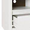 vidaXL Cabinet de TV com gaveta Drammen Branco 99 x 43 x 55 cm