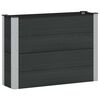vidaXL Canteiro de jardim elevado Preto 100 x 30 x 72 cm