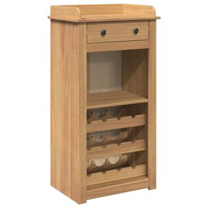 vidaXL Garrafeira PANAMA 57x40x111,5 cm madeira de pinho maci&ccedil;a