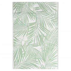 vidaXL Tapete de exterior 140x200 cm ARAKIL PP verde
