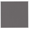 vidaXL Manta pesada 11 kg 220x235 cm tecido cinza